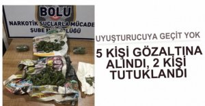 UYUŞTURUCUYA GEÇİT YOK...