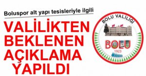 VALİLİKTEN BEKLENEN AÇIKLAMA YAPILDI