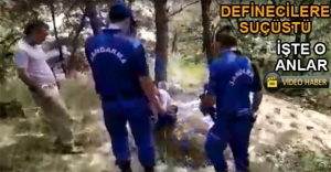 VİDEO HABER - DEFİNECİLERE BASKIN, 4 GÖZALTI