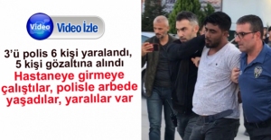 VİDEO HABER - HASTANEYE ALINMAYINCA ORTALIK KARIŞTI