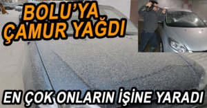 YAĞAN ÇAMURA EN ÇOK ONLAR SEVİNDİ