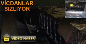 YANAN TÜRBE ONARILMAYI BEKLİYOR