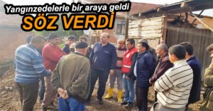 YANGINZEDELERE SÖZ VERDİ