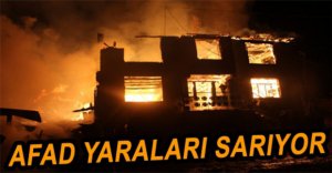 YANGINZEDELERE YARDIM EDECEKLER