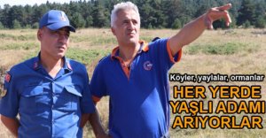 YAŞLI ADAMI İÇİN ÇALIŞMALAR SÜRÜYOR