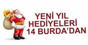 YENİ YIL HEDİYELERİ 14 BURDA'DAN