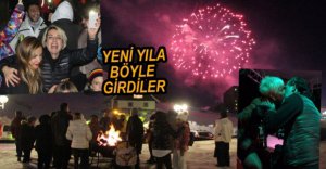 YENİ YILA BÖYLE GİRDİLER