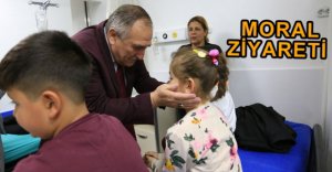 YILMAZ YARALI ÖĞRENCİLERİ ZİYARET ETTİ