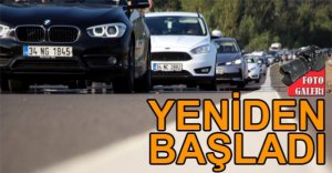 YOĞUNLUK TEKRAR BAŞLADI