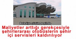 YOLCU SERVİSLERİ KALDIRILIYOR...