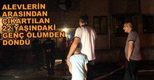 22 YAŞINDAKİ GENÇ ÖLÜMDEN DÖNDÜ