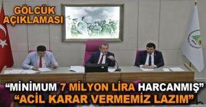 "ACİL KARAR VERMEMİZ GEREKİYOR"