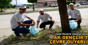 AK GENÇLİK’TEN ÇEVRE DUYARLILIĞI!