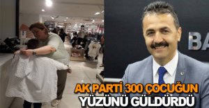 AK PARTİ 300 ÇOCUĞUN YÜZÜNÜ GÜLDÜRDÜ