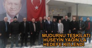 AK PARTİ MUDURNU'DA YAĞIN'LA KENETLENDİ