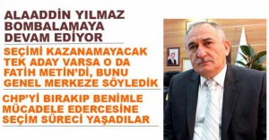ALAADDİN YILMAZ BOMBALAMAYA DEVAM EDİYOR