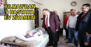 ALAADDİN YILMAZ'DAN HASTA ZİYARETİ