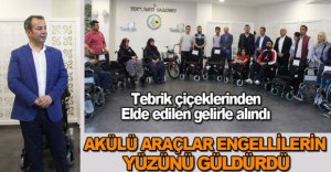 “AMACIMIZ ENGELLİ KARDEŞLERİMİZİ RAHAT ETTİRMEK”