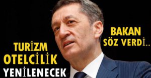 BAKAN SÖZ VERDİ..
