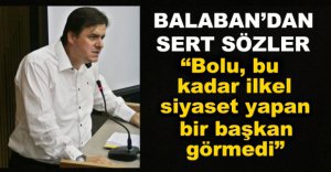 BALABAN SERT KONUŞTU