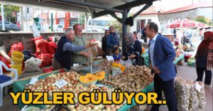 BAŞKAN ÖZCAN'DAN ESNAF ZİYARETİ