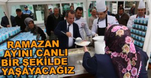 BAŞKAN ÖZCAN'DAN RAMAZAN MÜJDESİ
