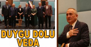 BAŞKAN'DAN DUYGU DOLU VEDA