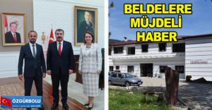 BELDELERE MÜJDELİ HABER