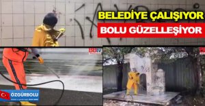 BELEDİYE EKİPLERİ HER ZAMAN SAHADA