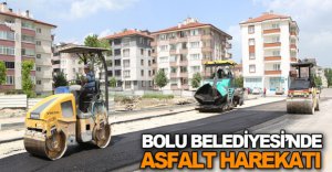 BELEDİYEDE ASFALT HAREKATI