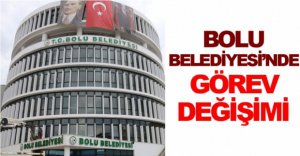 BELEDİYE'DE GÖREV DEĞİŞİMİ