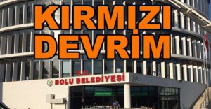 BELEDİYEDE KIRMIZI DEVRİM