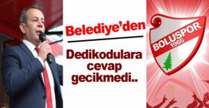BELEDİYEDEN DEDİKODULARA CEVAP