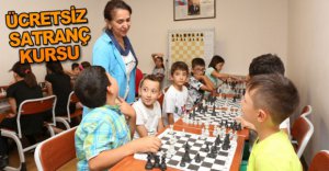 BELEDİYEDEN ÜCRETSİZ SATRANÇ KURSU