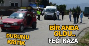 BİR ANDA OLDU..