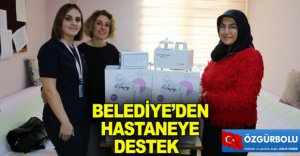 BOLU BELEDİYESİ’NDEN HASTANEYE DESTEK