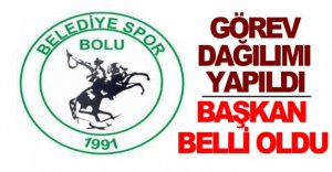 BOLU BELEDİYESPOR'DA GÖREV DAĞILIMI TAMAM