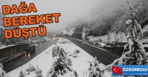 BOLU DAĞI BEMBEYAZ OLDU