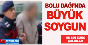 BOLU DAĞI'NDA BÜYÜK SOYGUN