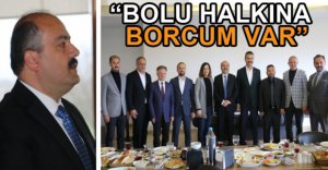 "BOLU HALKINA BORCUM VAR"