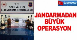 BOLU JANDARMASINDAN KAÇAMADILAR