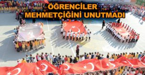 ÖĞRENCİLER MEHMETÇİĞİ UNUTMADI