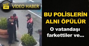 BOLU POLİSİNDEN ALKIŞLANACAK HAREKET