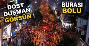 BOLU ZAFERİ KUTLADI !