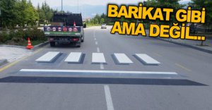 BOLU'DA 3D YAYA GEÇİDİ