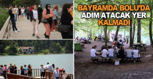 BOLU'DA ADIM ATACAK YER KALMADI