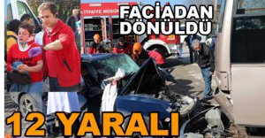 BOLU'DA FECİ KAZA, 12 YARALI