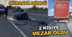 BOLU'DA FECİ KAZA..