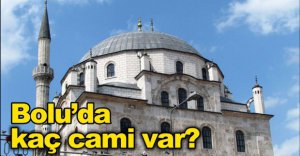 BOLU'DA KAÇ CAMİ VAR?