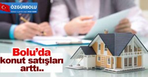 BOLU'DA KONUT SATIŞLARI ARTTI